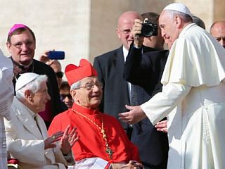 Benedikt XVI. po več mesecih znova v javnosti