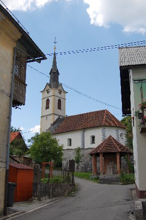 Cevice, Logatec, Cerkev sv.Jozefa