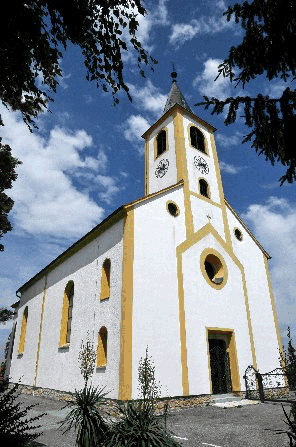 Župnijska cerkev sv. Barbare, Zgornja Korena