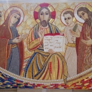 Blagoslov Rupnikovega mozaika v Litiji