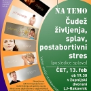 Večer z naslovom Čudež življenja, splav, postabortivni stres na Rakovniku