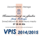 Vpis v Konservatorij za glasbo Jurij Slatkonja