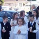 Zahvalno romanje družin prvoobhajancev na Brezje