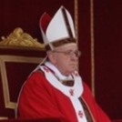 Maša ob prvi obletnici papeževanja papeža Frančiška
