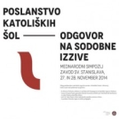 Simpozij o katoliškem šolstvu