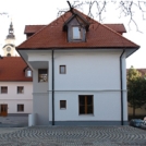 Blagoslovitev kapele in samostana pri sv. Petru v Ljubljani