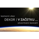 Otvoritveni koncert komornega zbora Dekor s finskim dirigentom Danijem Jurisom
