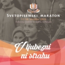Svetopisemski maraton 2015: V ljubezni ni strahu
