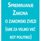 Pogovorno omizje v Radovljici: Spreminjanje Zakona o zakonski zvezi