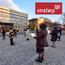 Shod "stražarjev" v Ljubljani
