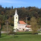 Blagoslovitev obnovljene zunanjščine cerkve sv. Jurija v Ihanu