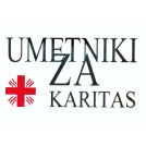 Maša in otvoritev razstave Umetniki za karitas v Ljubljani