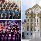 Skupni koncert ameriškega dekliškega zbora Young Women's Chorus in Dekliškega pevskega zbora Gimnazije Kranj