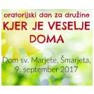 Oratorijski dan za družine v Šmarjeti: Kjer je veselje doma