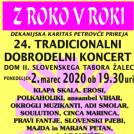 24. tradicionalni dobrodelni koncert: Z roko v roki
