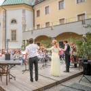 Večer v atriju: Župljani župljanom