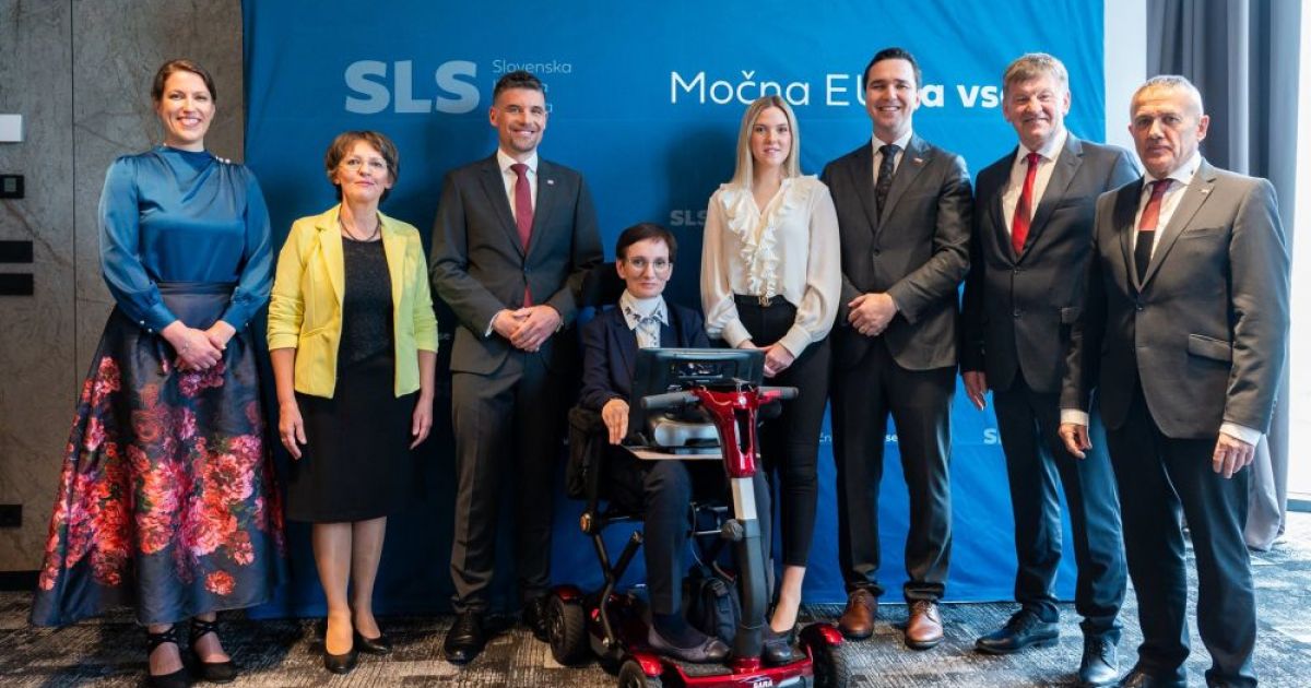 Na kandidatni listi SLS za evropske volitve tudi dr. Sara Ahlin Doljak ...