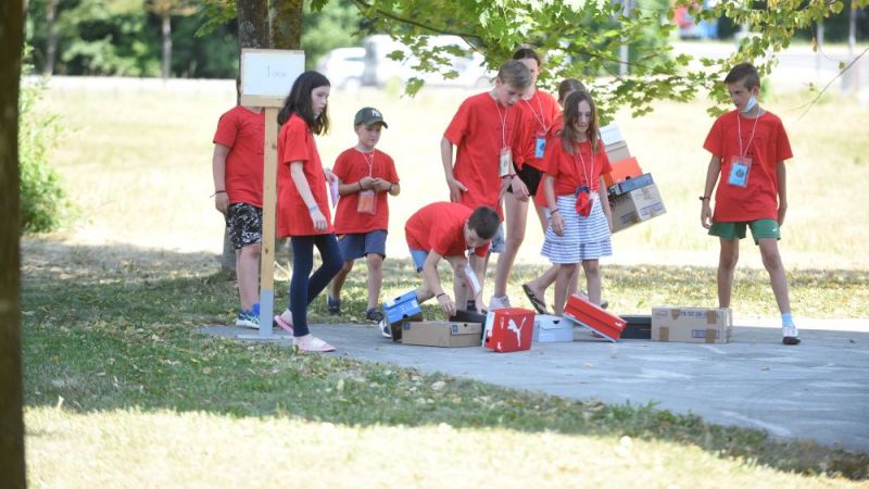 Sproščen, zabaven in poučen teden je prehitro minil.