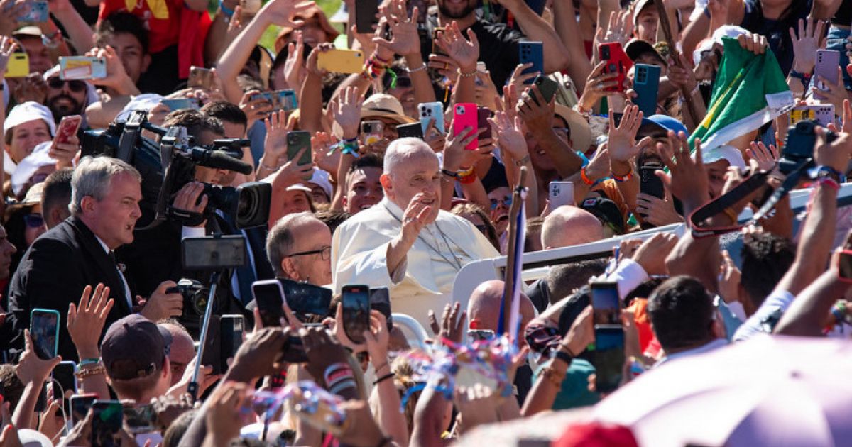 O Papa saudou os jovens do SDM: Há lugar para todos na Igreja