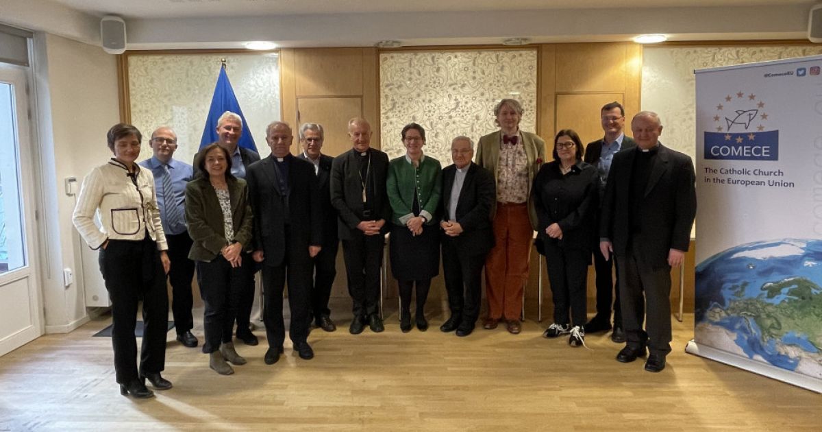 Die erste Sitzung der Ethikkommission bei der Kommission der Bischofskonferenzen der Europäischen Union