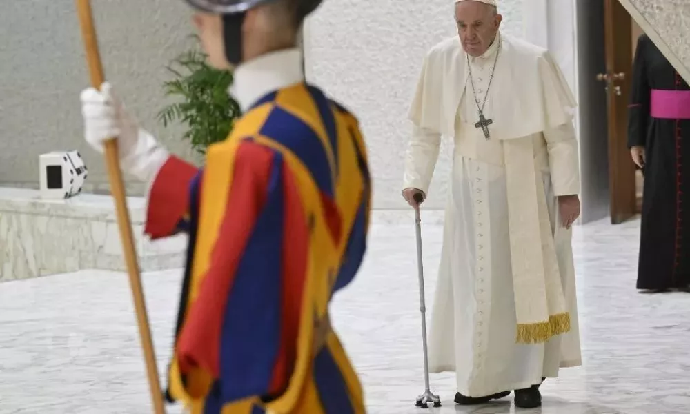 Papež med avdienco: starost je blagoslov [VIDEO]
