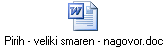 Pirih - veliki smaren - nagovor.doc