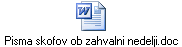 Pisma skofov ob zahvalni nedelji.doc
