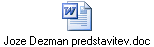 Joze Dezman predstavitev.doc