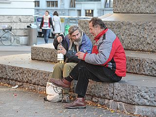 V Rimu 2.500 brezdomcev brez zatočišča