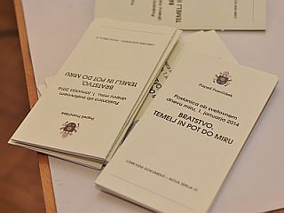 Bratstvo, temelj in pot do miru
