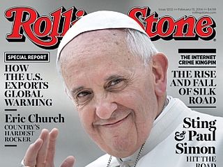 Frančišek na naslovnici revije »Rolling Stone«