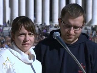Na srečanju zaročencev s papežem tudi slovenska prošnja