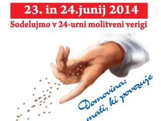 Vabljeni k molitvi in postu za domovino