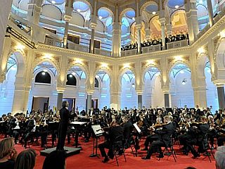 Dunajski filharmoniki na prizorišču atentata
