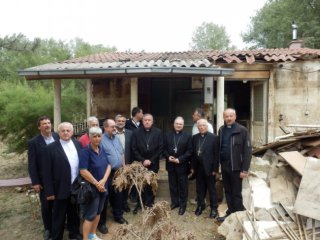 Škof Glavan in Slovenska karitas obiskala Srbijo