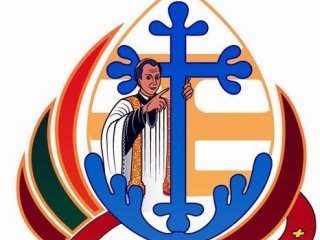Logo apostolskega obiska na Šrilanki v znamenju križa