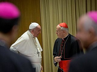 Papež kardinale in škofe pozval k »izjavam brez strahu«