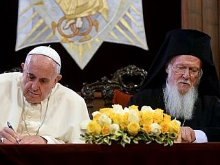 Papež v Turčiji obhajal praznik sv. Andreja