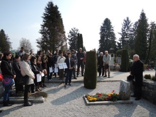 Pol stoletja od smrti skladatelja Zdravljice