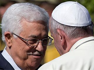 Palestinski predsednik že drugič v Vatikan?