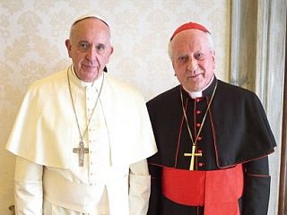 Papež Frančišek sprejel kardinala Rodeta