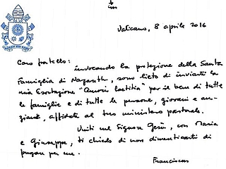 Amoris Laetitia, na kratko