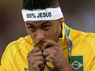 Neymarjev »Jezus« razburil duhove