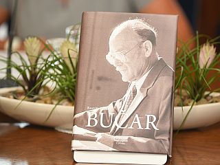 Rosvita Pesek, France Bučar, biografija