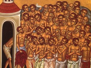 God 40. mučencev iz Sebastije v Armeniji