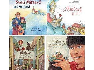 Sv. Miklavž prinaša tudi knjige!
