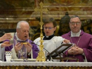 Kardinal Rode maševal s slovenskimi škofi