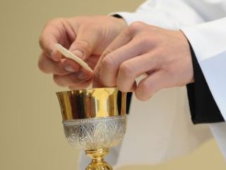 Med splošno avdienco o Očenašu in lomljenju kruha