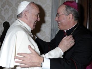 Nadškof Jurkovič pri papežu Frančišku