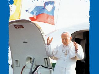 Spomin na prvi papežev obisk v Sloveniji